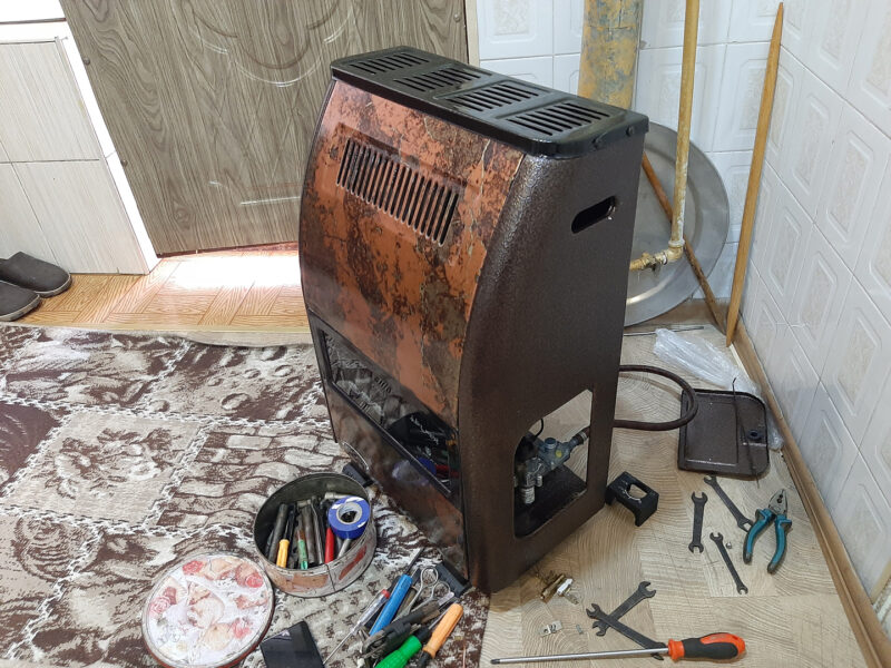 İran peçinin təmiri və quraşdırılması - Ustaxidmeti.az