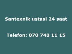 Santexnik Ustasi 24 Saat