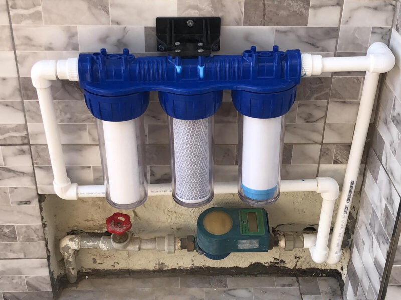 Su filteri quraşdırılması - Ustaxidmeti.az