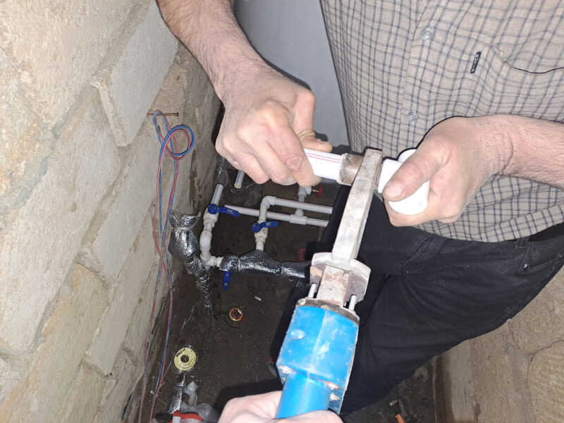 Su xəttinin çəkilməsi - Ustaxidmeti.az