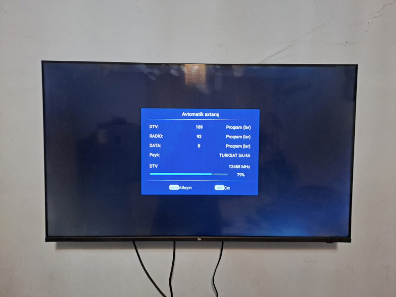 Televizorda kanallarin yigilmasi - Ustaxidmeti.az